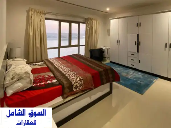 شقة فاخرة للإيجار في مدينة الحد | إطلالة بحرية خلابة!