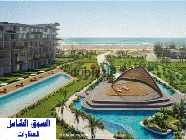 شاليهك المطل على البحر في الساحل الشمالي! أقل سعر وأطول فترة سداد في مشروع Shores