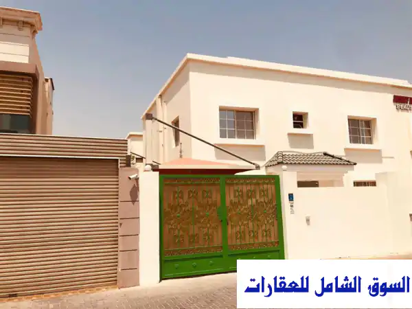 فيلا خدمية للإيجار في الدوحة - سلطة جديدة | 5 غرف نوم | سعر مميز!