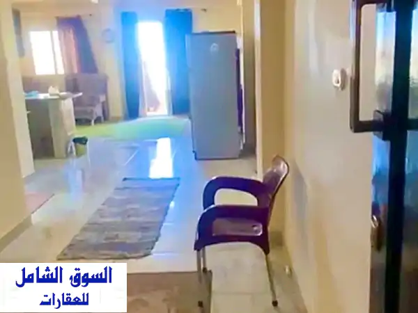 شقة فاخرة دور أول للبيع بالروضة الساحل الشمالي -...