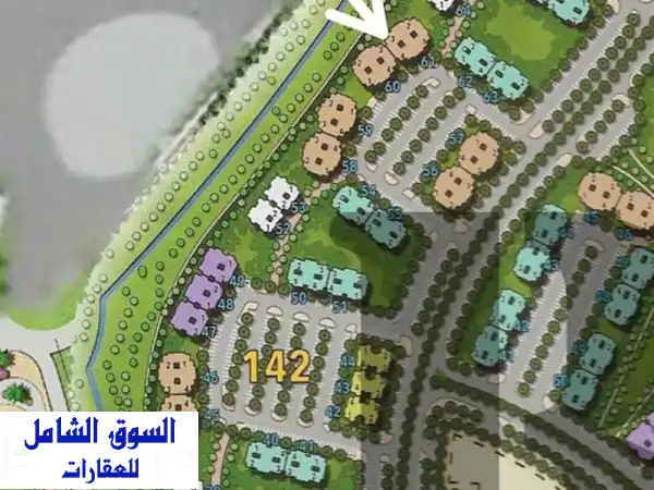 شقة أرضية فاخرة بحديقة خاصة على مجرى السيل -...