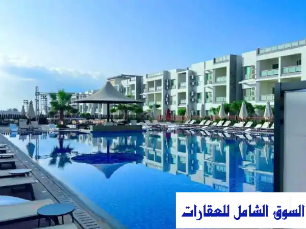 شاليه بحري فاخر للبيع في أروما العين السخنة | تقسيط...