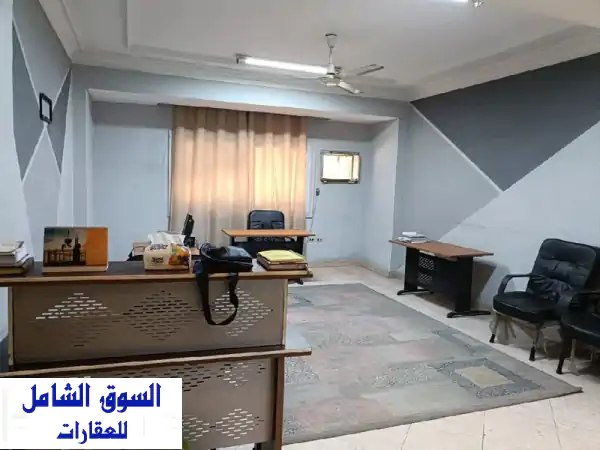 مكتب إداري فاخر 130م² في قلب المهندسين - موقع استراتيجي!