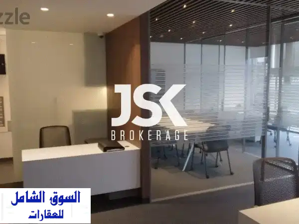 مكتب فاخر مفروش للإيجار في الواجهة البحرية دبّيّة -...