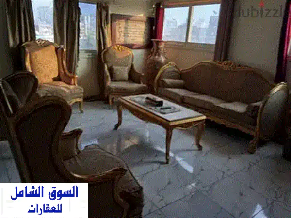 شقة فاخرة للإيجار في جاردينيا سيتي - طريق السويس | مساحة 120م² | اطلالة مميزة