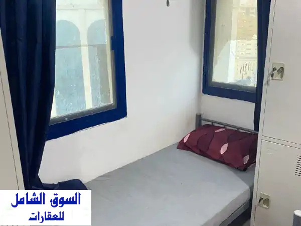 غرفتي نوم مُفروشة بالكامل للشباب العرب في القاسمية -  راحة وفخامة بأسعار مميزة!