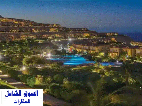 فيلا توين هاوس فاخرة مطلة على البحر في تلال السخنة | استلام 2026