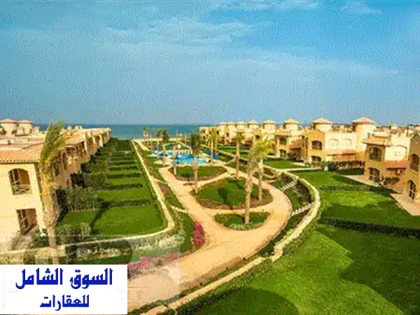 شاليه بحري فاخر في بوهو العين السخنة بمقدم 10 ألف فقط! استلام فوري!