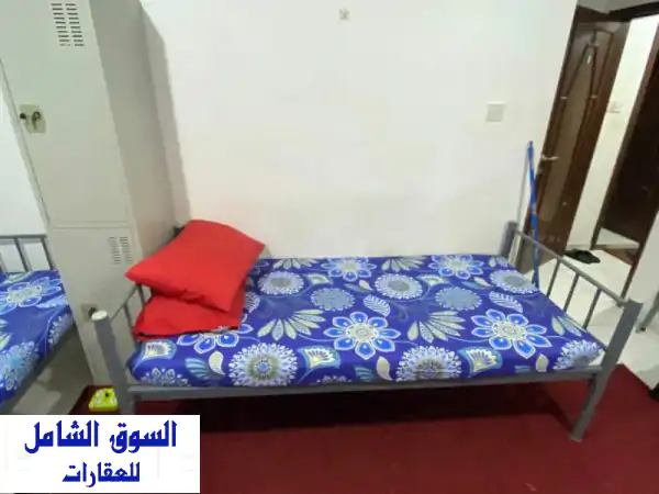 غرفتي نوم مُفروشة بالكامل للشباب العرب في القاسمية -...