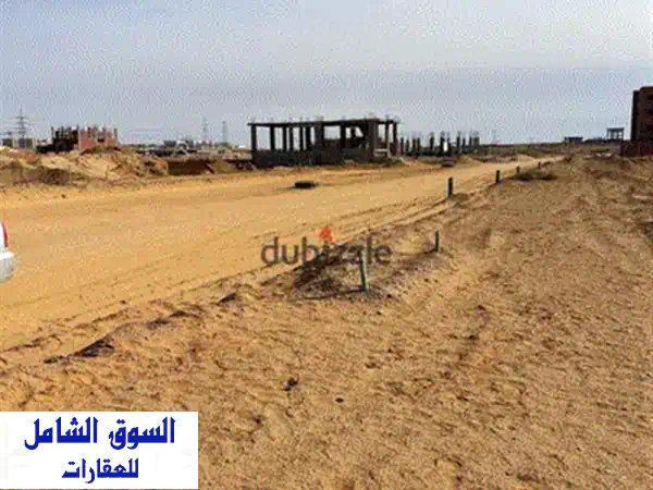 فرصة ذهبية! قطعة أرض 209م² بحري بمدينة بدر - حي السادس، قريبة من المترو!