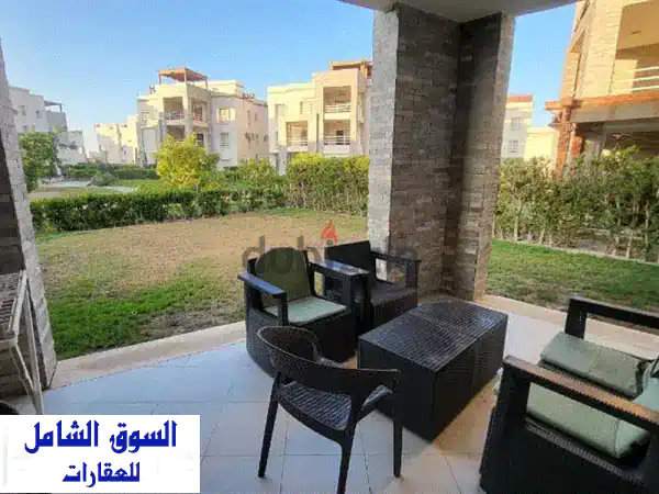 شاليه أرضي فاخر للإيجار في أمواج الساحل الشمالي...