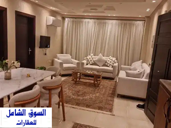شقة فاخرة للإيجار في ٦ أكتوبر - حيّ الأول - من...