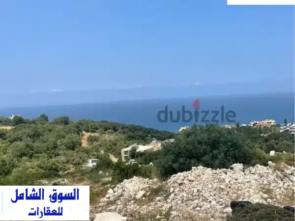 ارض للبيع في رَشَانا، البترون: إطلالة بحرية خلابة، فرصة ذهبية!