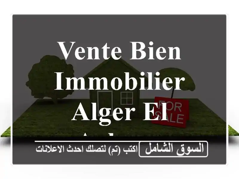 Vente bien immobilier Alger El achour