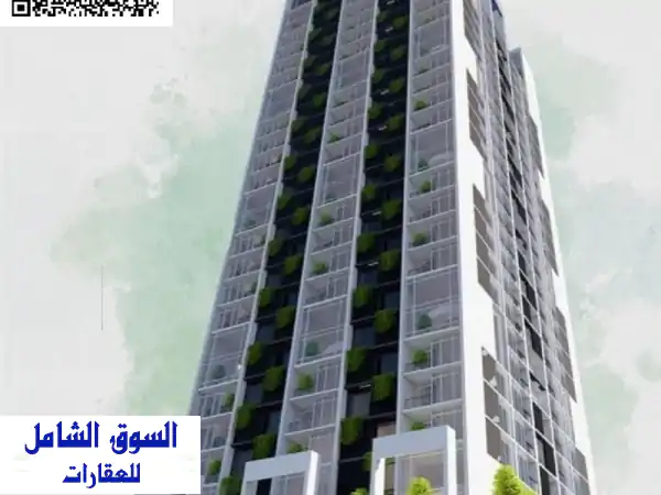 شقة بغرفة نوم واحدة في برج جولد كريست، عجمان - عرض...