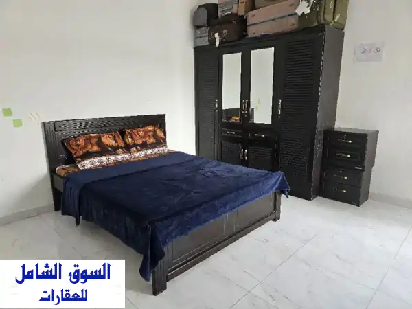 فرصة ذهبية! سرير كينج + دولاب + كومودين بأقل سعر...