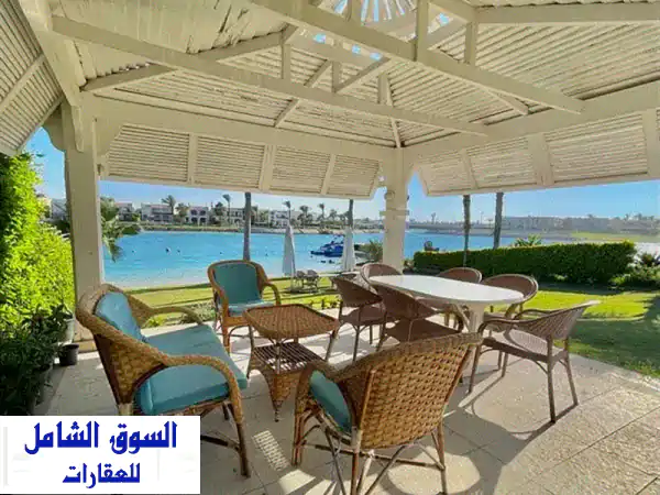 فيلا فاخرة للإيجار في مارينا 5 - صف أول بحيرة...