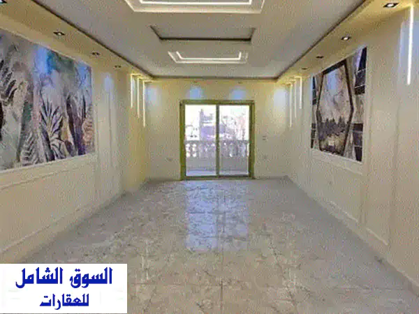 شقة فاخرة 160م² واجهة على المريوطية - فيصل الرئيسي!...