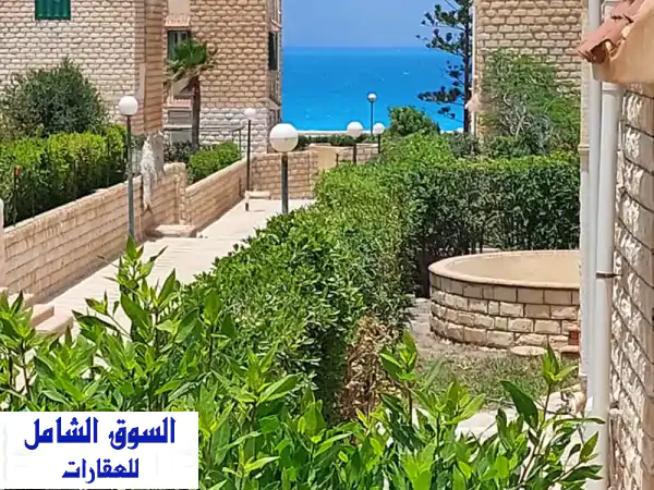 شاليه أرضي فاخر بـ Green Beach الساحل الشمالي - حمام...