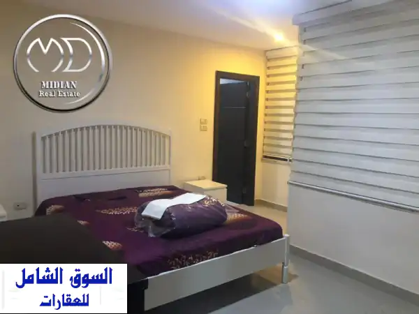 روف مفروش فاخر للإيجار في أم السماق - 100م² - اطلالة خلابة! (رقم الإعلان: 7031)
