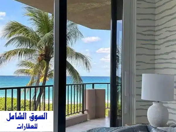 شاليه دبل فيو فاخر بـراس الحكمة - إطلالة بانورامية...