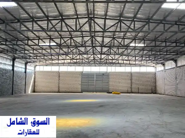 مخازن كبد جديدة للإيجار - مساحات واسعة وارتفاع عالي! (500م - 1000م)