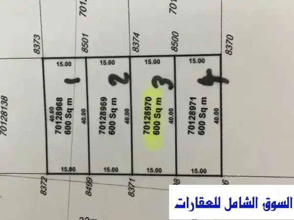 ارض للبيع في الصخامة - فرصة استثمارية مميزة بمساحة...