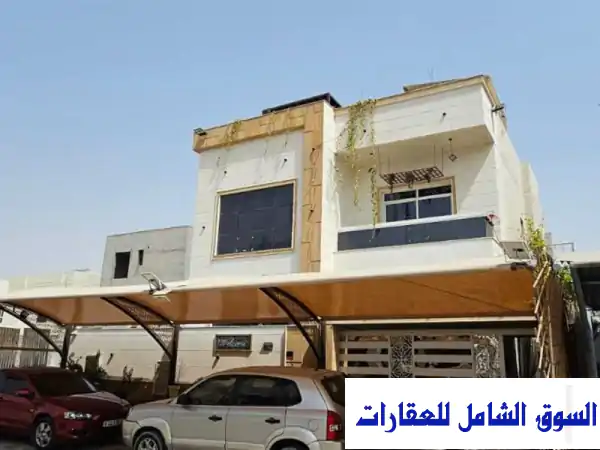 فيلا فاخرة للإيجار في الزاهية - عجمان | مساحة 10000 قدم²...