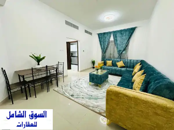 غرفة وصالة مفروشة بالكامل - نعيمية - بالقرب من...