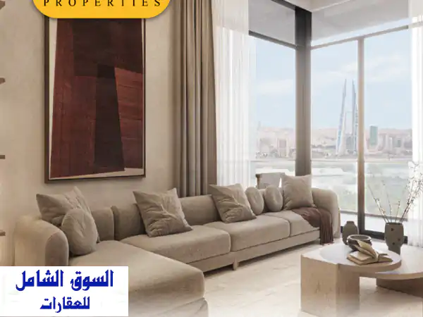 شقق فاخرة للبيع في خليج البحرين | إطلالة خلابة على...