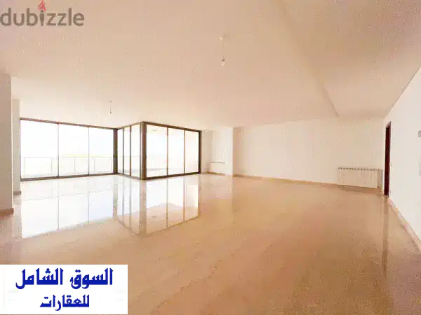 شقة فاخرة للإيجار في بعبدة - إطلالة خلابة ومساحة واسعة