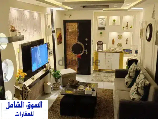 شقة فاخرة 160م² مفروشة كاملة في كمب شيزار - إطلالة...