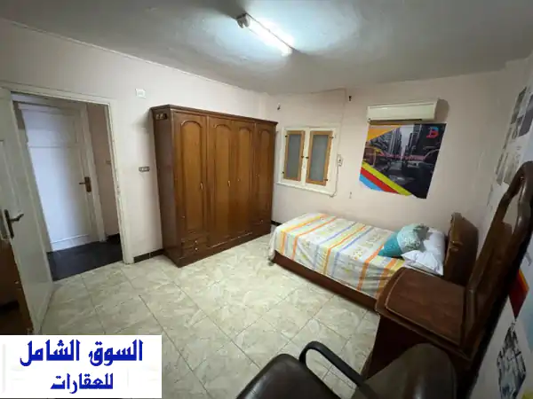 شقة مفروشة للإيجار 150م غرفتين + 2 ق ريسبشن + حمام +...