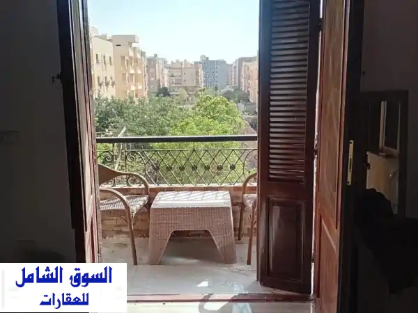 فرصة مش هتتعوض  للإيجار اليومي استوديو مفروش راقي جدا  أول سكن أكتوبر  الحي الثامن مكيف بالكامل ...