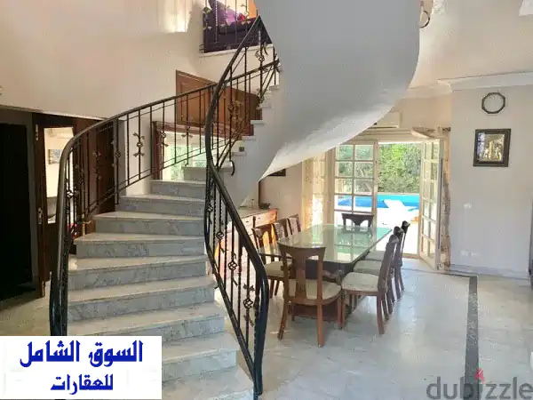 فيلا مستقله مفروشه بالكامل في كمبوند الربوه...
