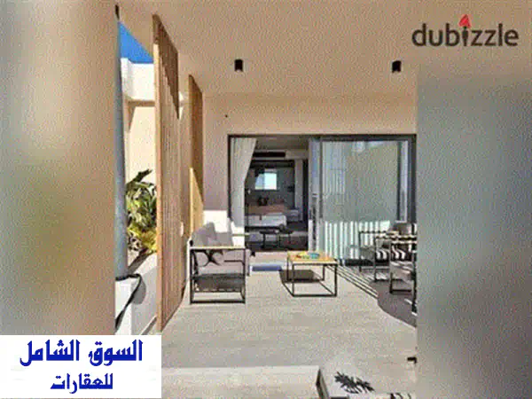 شاليه فاخر للبيع بإطلالة بانورامية خلابة على البحر الأحمر بمكادي هايتس - الغردقة