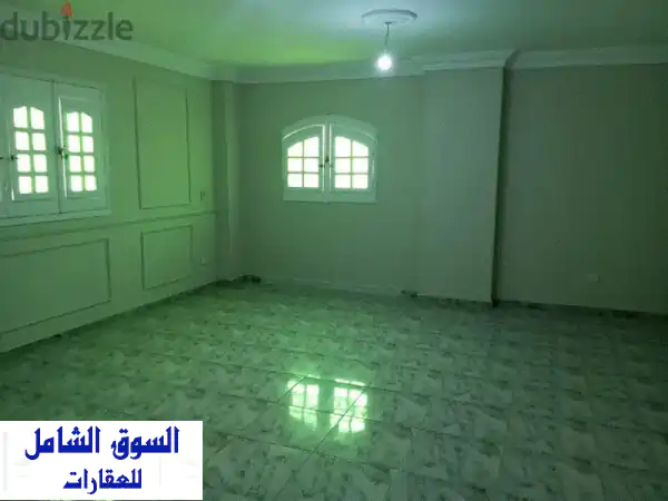 شقة أرضية فاخرة ١٧٠ متر بجنوب الأحياء - أمام...