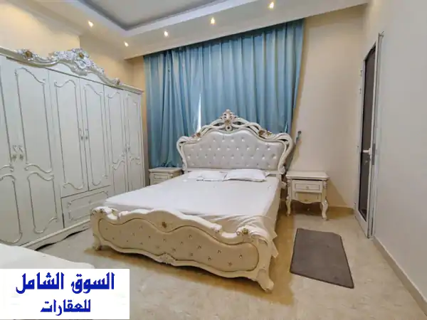 شقة فاخرة مفروشة ٣ غرف وصالة للإيجار في الروضة ٣...