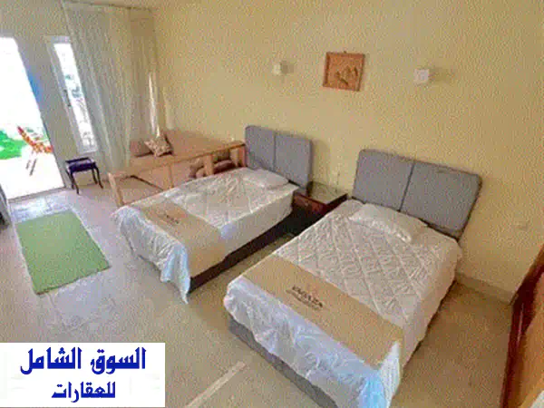 شاليه هوريزون للإيجار بالساحل الشمالي - Seashell -  حديقة خاصة! ٥ غرف نوم