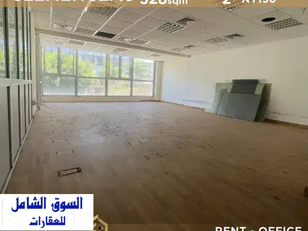 مكتب فاخر للإيجار في قلب كليمنصو - مساحة 328 متر مربع! NY150