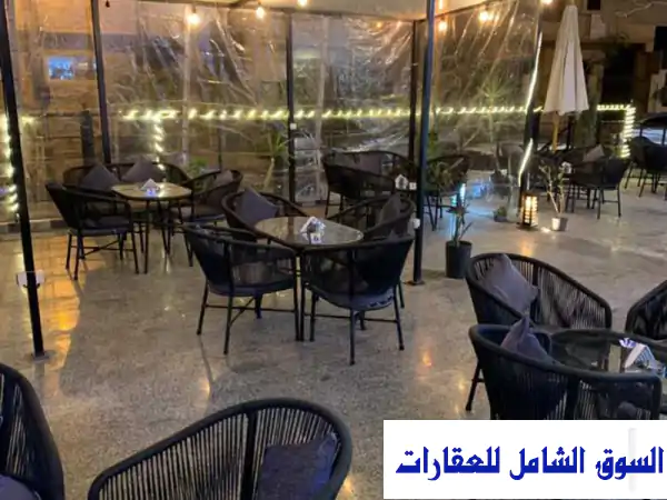 كافيه فاخر للإيجار في التجمع الخامس - موقع مميز!...
