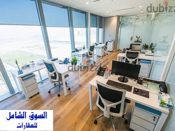مكتب فاخر في قلب بدارو - 160 متر مربع، 5 غرف، إيجار...