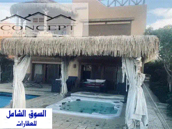 شاليه فاخر متشطب بالكامل مع حديقة خاصة في لافيستا العين السخنة - استلام فوري!