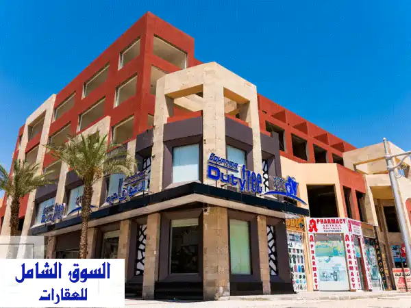 شقة غرفتين نوم 54 متر² على الممشى السياحي بالغردقة...