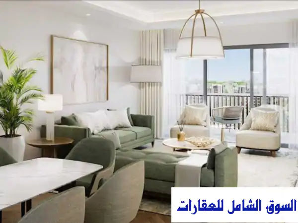 شقة فاخرة للبيع في أبراج نجيب ساويرس، الشيخ زايد - إطلالة مميزة وتقسيط ميسر!