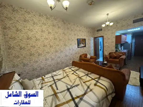 استوديو مفروش فاخر للبيع في برج الأورينت، عجمان - 260,000 درهم فقط!