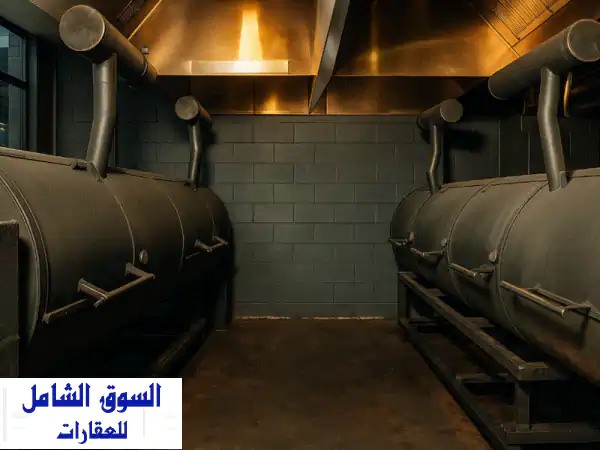 فرصة ذهبية! مطعم سموك هاوس مجهز بالكامل للبيع -...