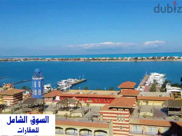 شاليه فاخر غرفتين نوم بمارينا ٥ - فيو بانورامي خلاب!