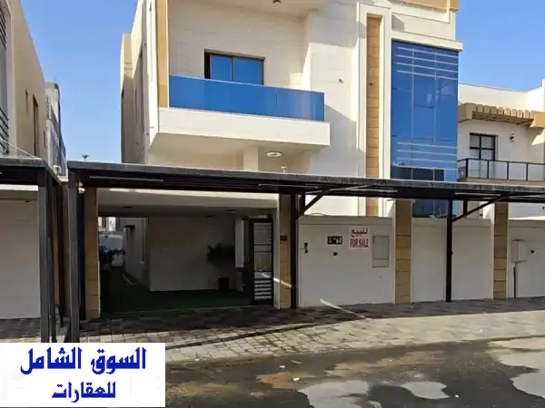 فيلا مودرن فاخرة للبيع في الزاهية، عجمان - جاهزة...