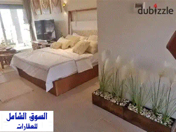 شاليه 90 متر (غرفتين) سوبر لوكس بسيدي عبد الرحمن - فرصة ذهبية بـ 510,000 جنيه فقط!
